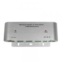 Amplificador de sinal DMX/RDM sinal amplificador com divisor de potência