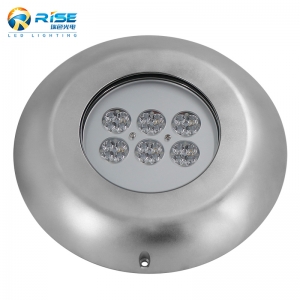 Luz LED para piscina externa 24W 316L aço inoxidável IP68 