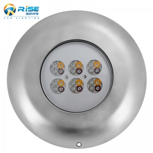 Luz LED para piscina externa 24W 316L aço inoxidável IP68 